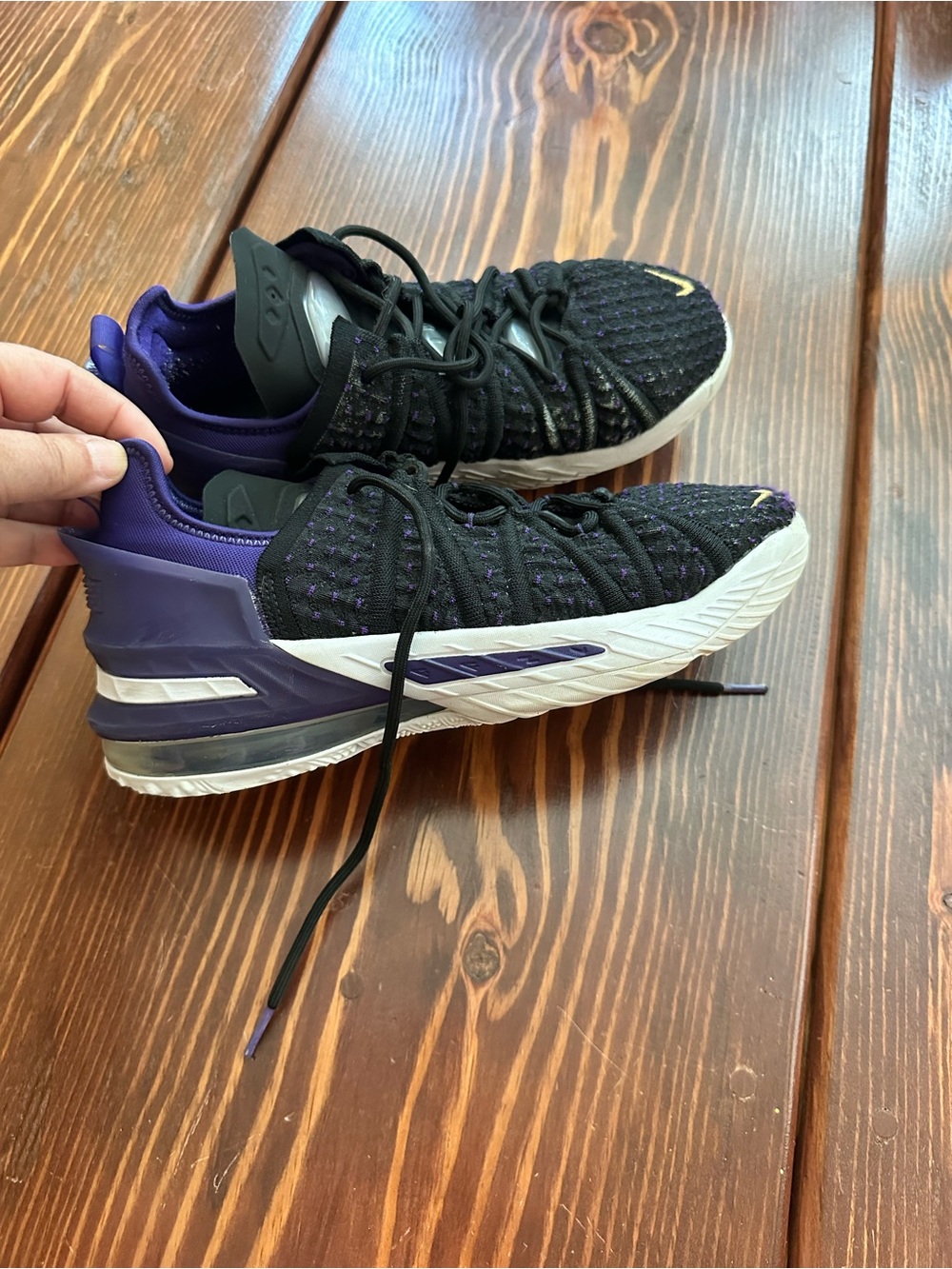Youth 7 Black & Purple LeBron James Basketball